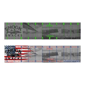 snook snacks ruler original and patriot