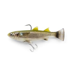 savage gear pulse tail mullet pro green silver