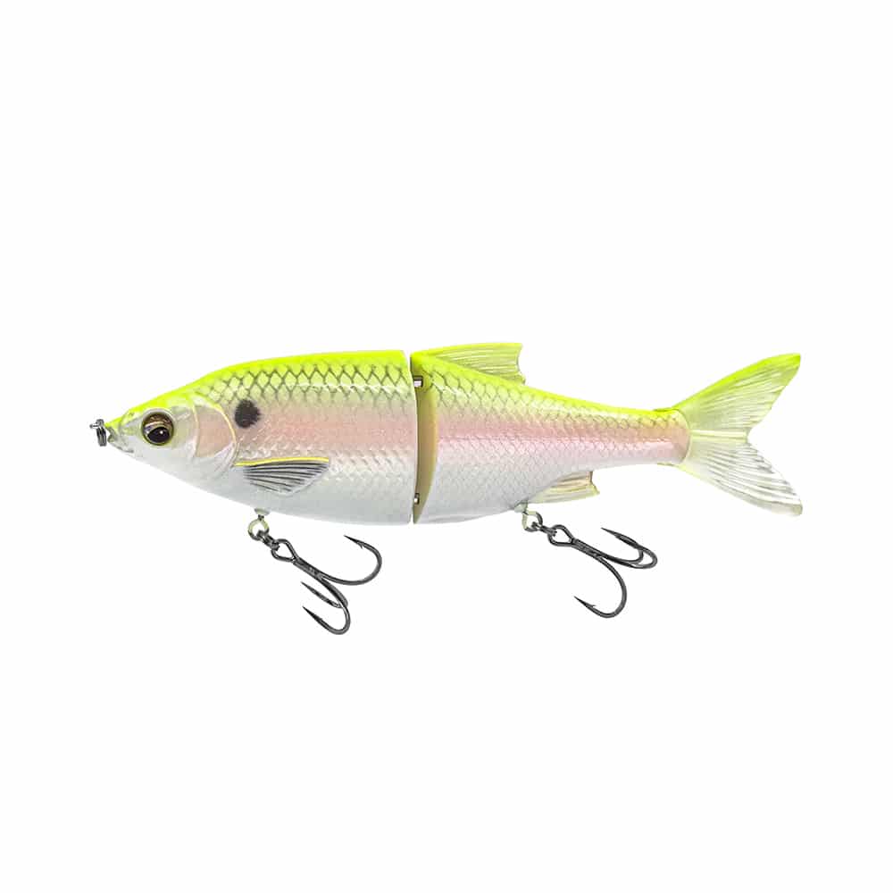 savage gear shine glide pro chartreuse shad