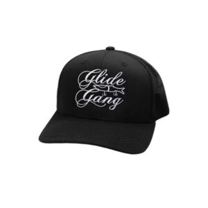 Glide Gang - Black & White Trucker Hat