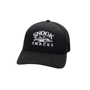 Snook Snacks - Black & White Trucker Hat