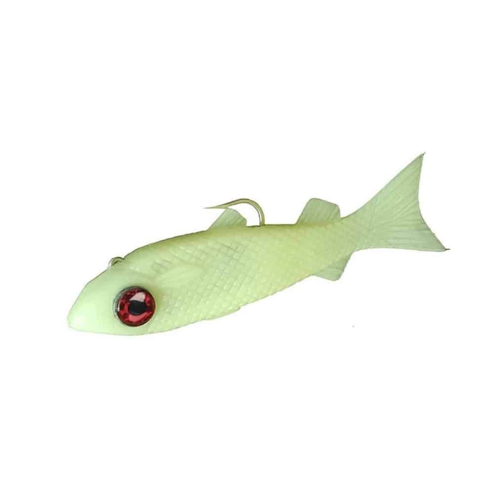 doa lures swimmin mullet nite glow