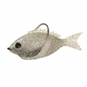 doa lures tough guy silver glitter