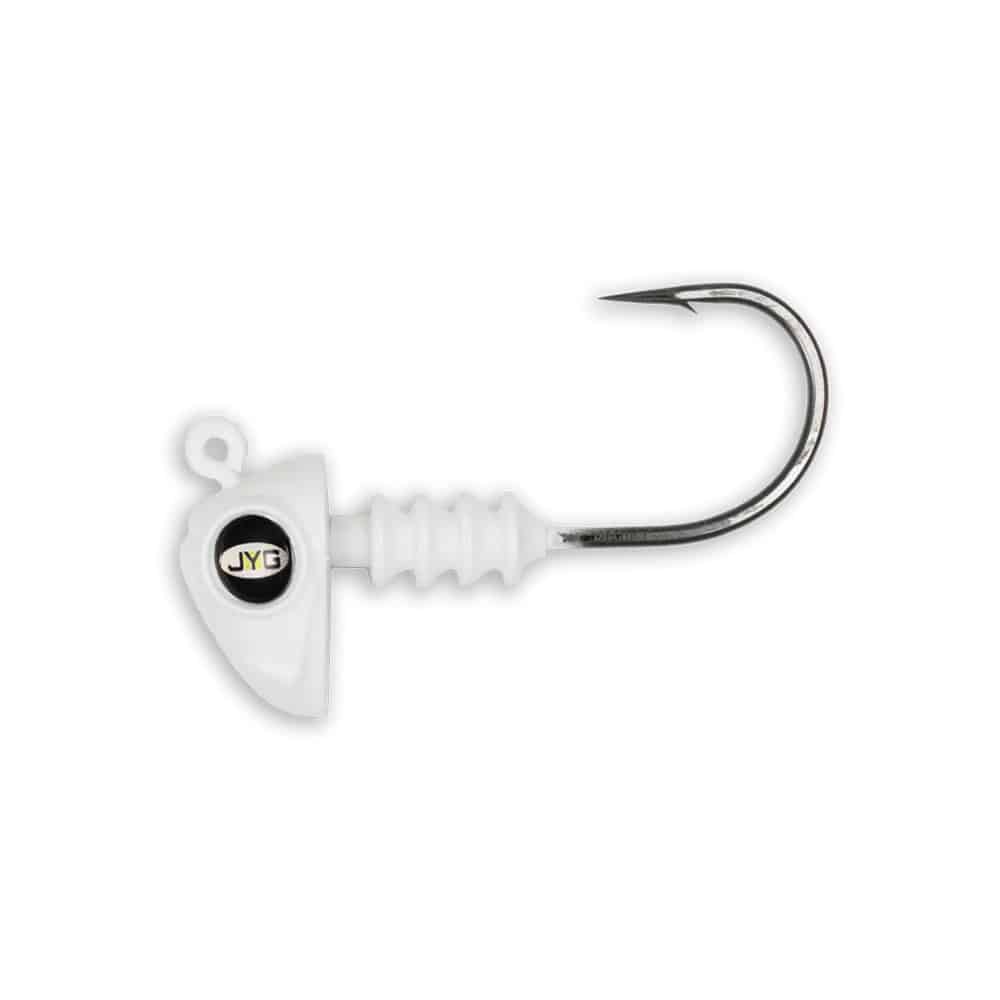 jyg pro chubby jig head pearl