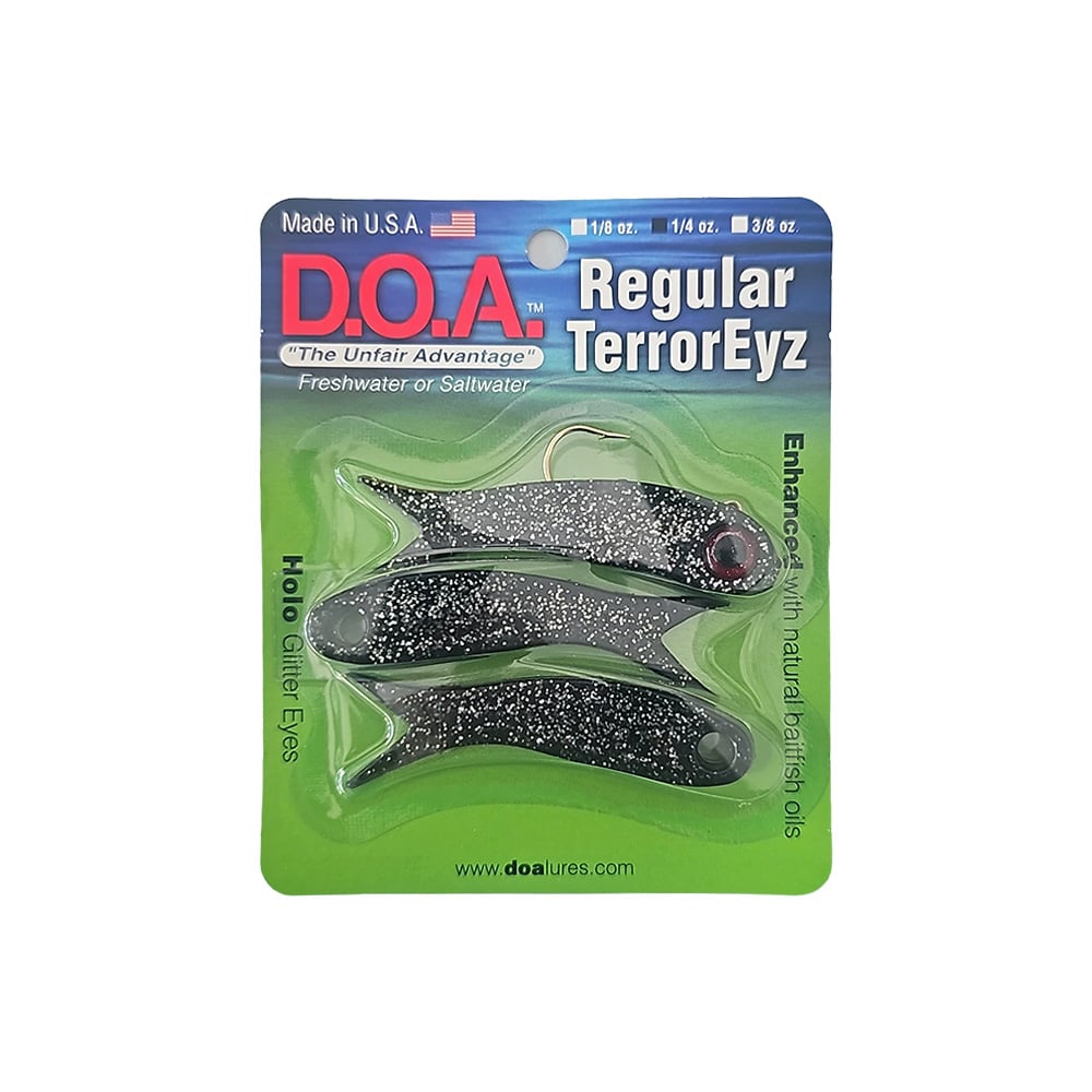 doa lures terroreyz packaging