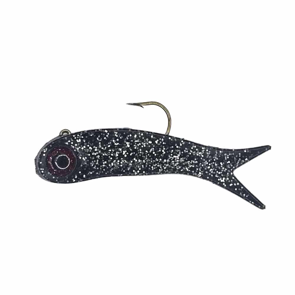 doa lures terroreyz smoke silver glitter